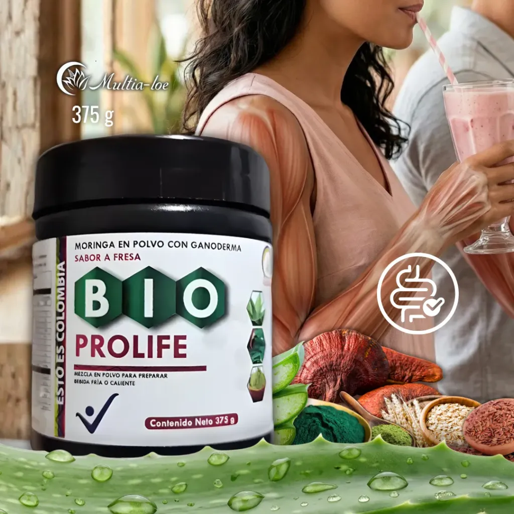 [MP0201] BIO PROLIFE Malteada sabor a Fresa 375 g