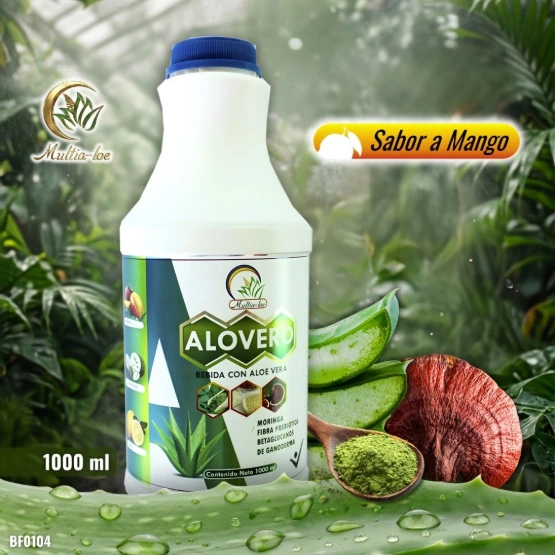 [BF0104] ALOVERO sabor Mango 1000 ml