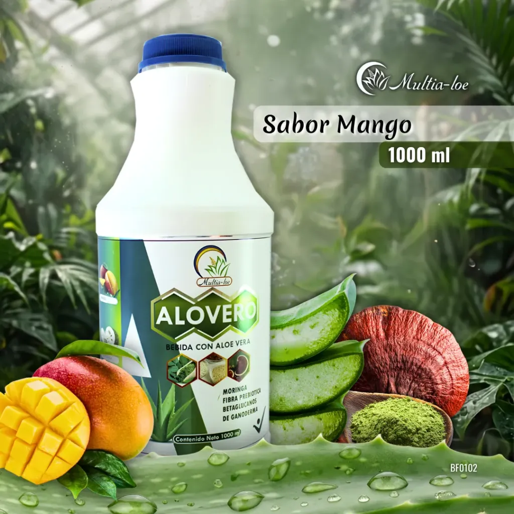 [BF0104] ALOVERO sabor Mango 1000 ml
